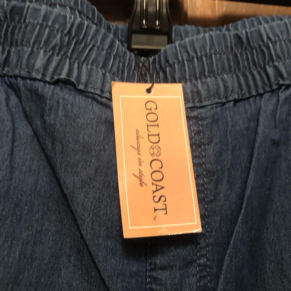 Women’s 2X Gold Coast Blue Palooza Stretch Pants (NEW) - Picture 4 of 8